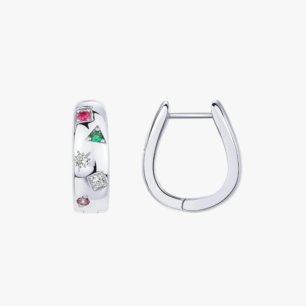 Cayla Earrings - Silver