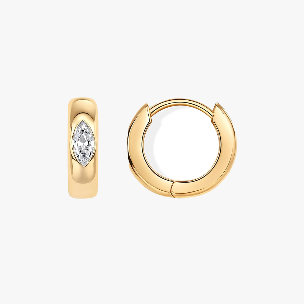 Sicona Earrings - 18K Gold