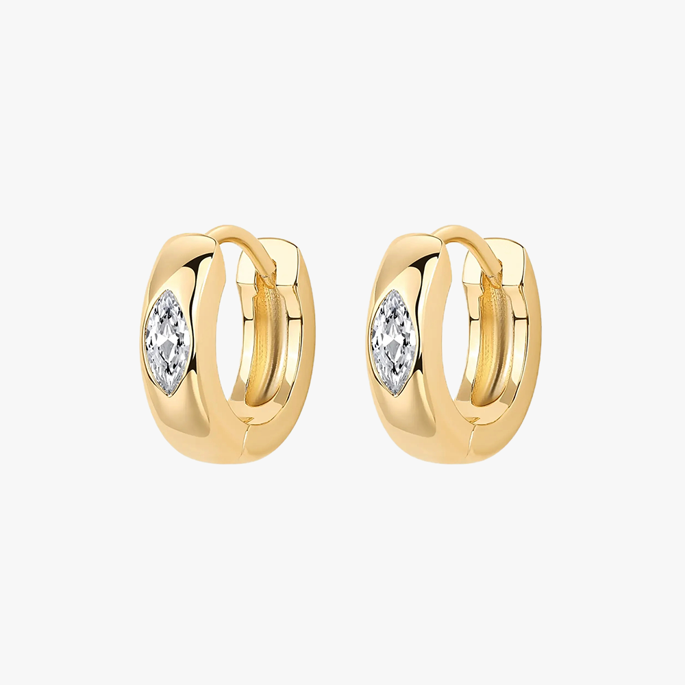 Sicona Earrings - 18K Gold