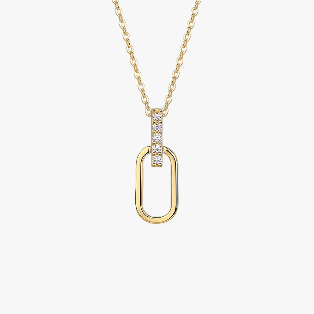 Syla Necklace - 18K Gold