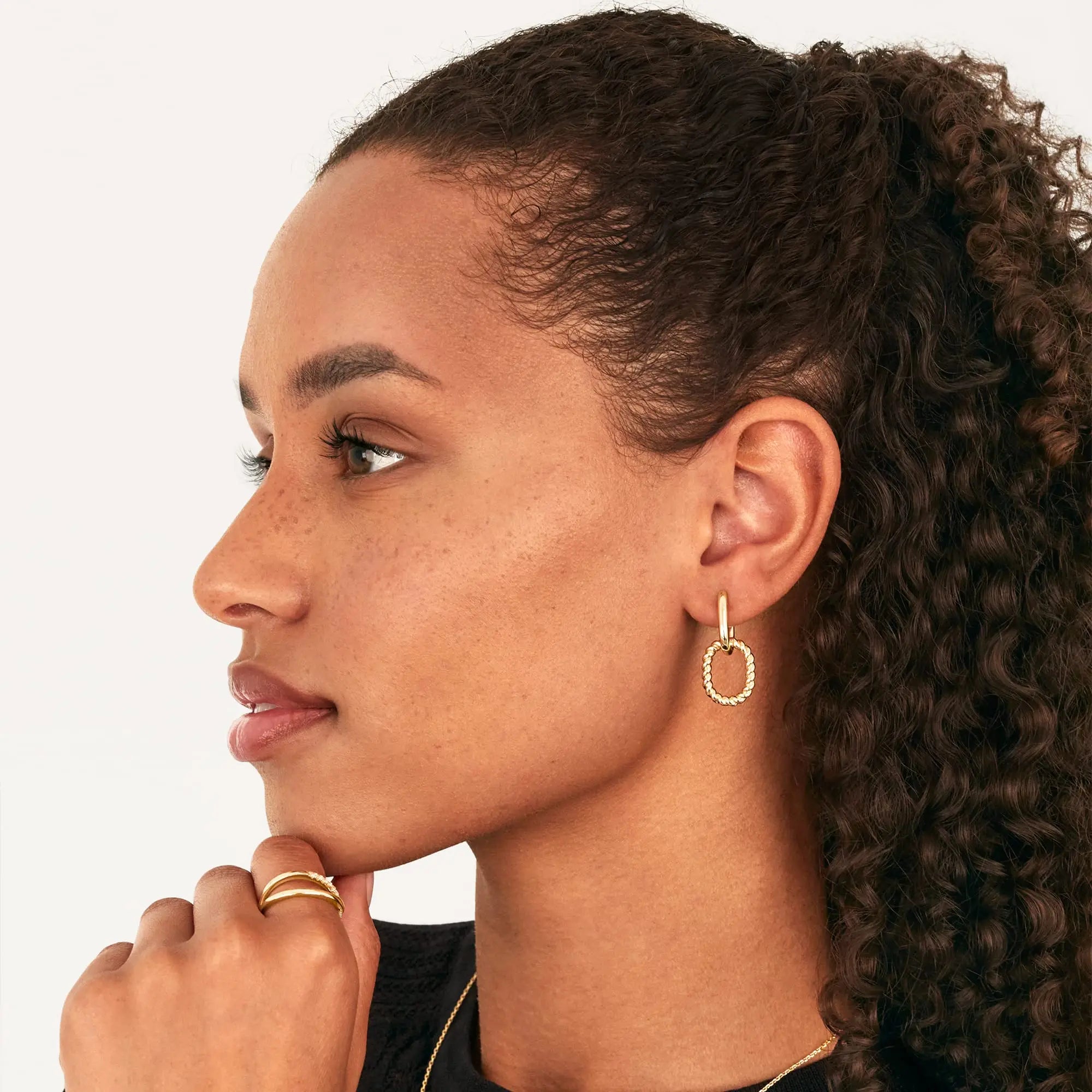 Tyla Earrings - 18K Gold