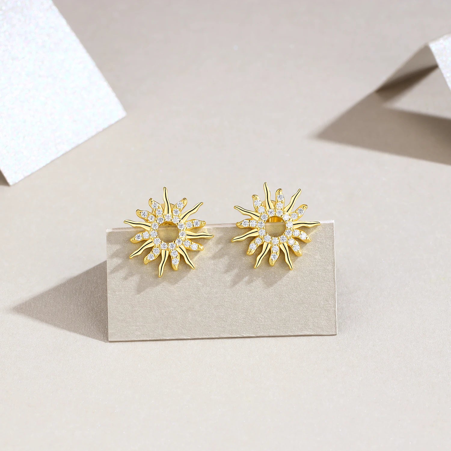Flory Earrings - 18K Gold
