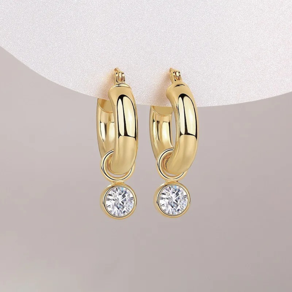 Sana Earrings - 18K Gold
