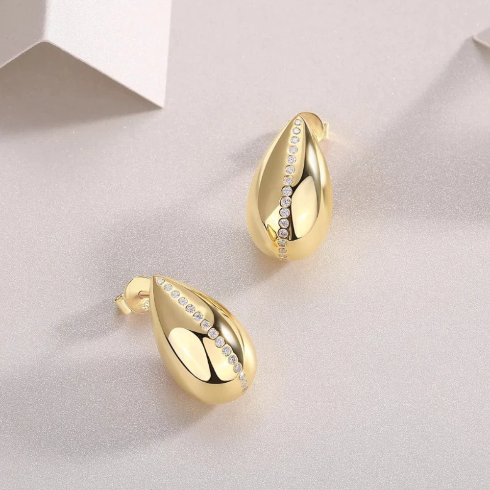 Teara Earrings – 18K Gold