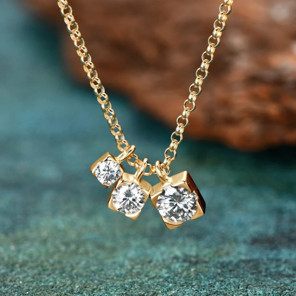 Arielle Necklace - 18K Gold
