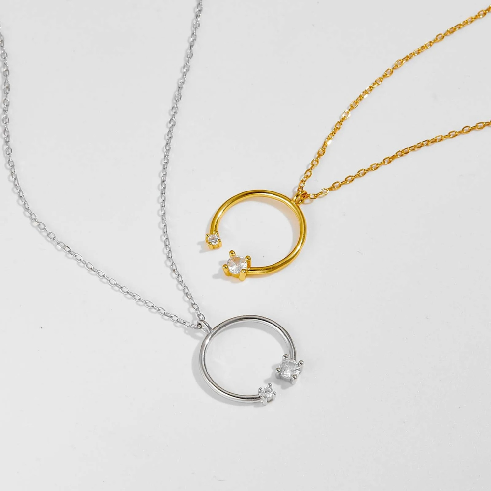 Liora Necklace - Silver