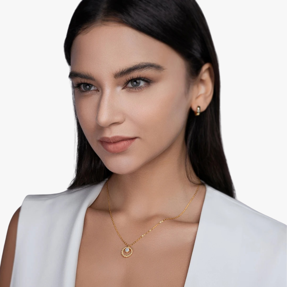 Sena Necklace - 18K Gold