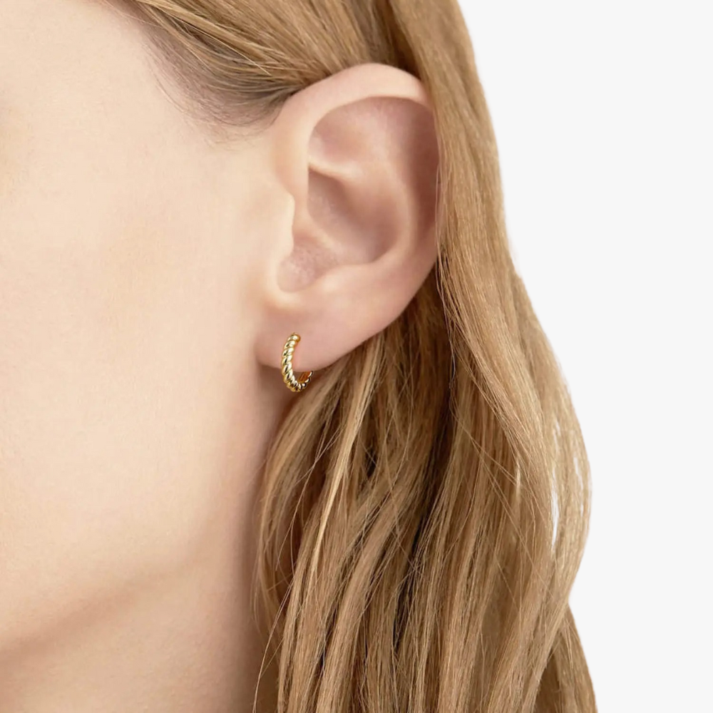 Noor Earrings – 18K Gold