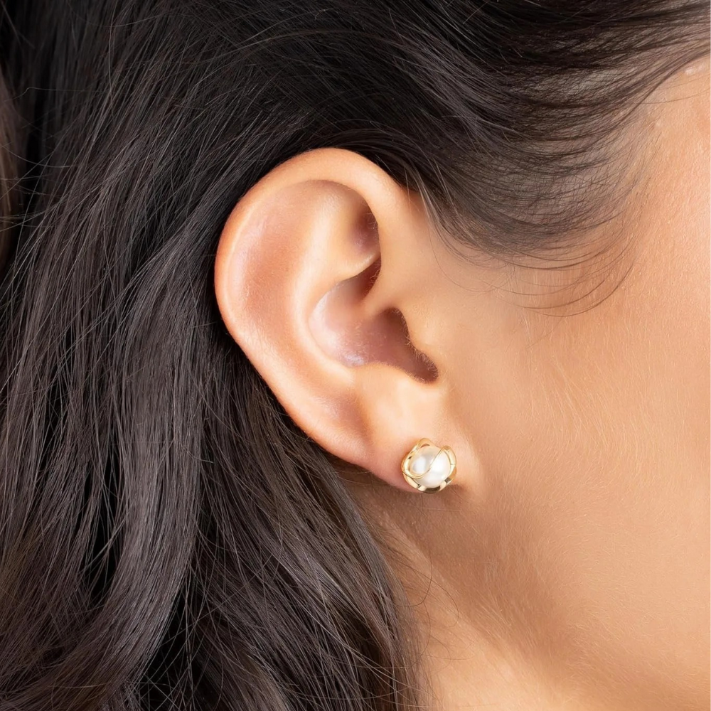 Isla Earrings – 18K Gold