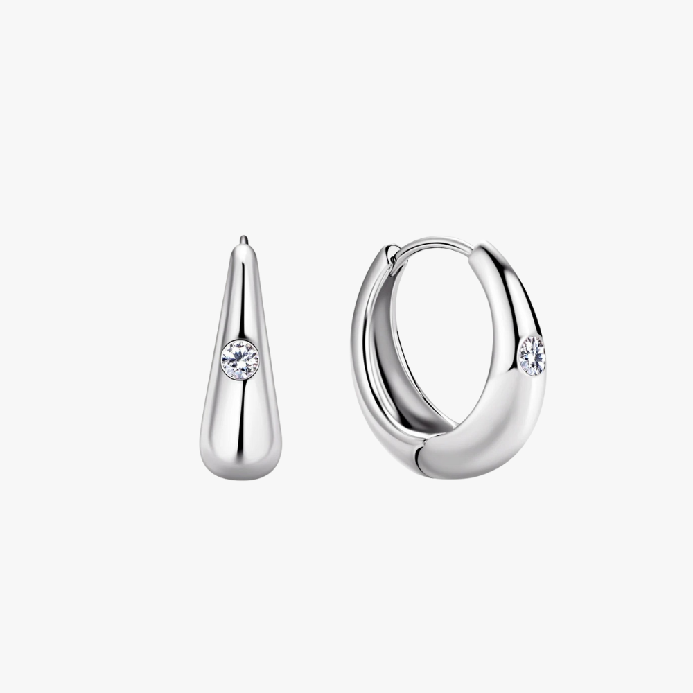 Lina Earrings - Silver