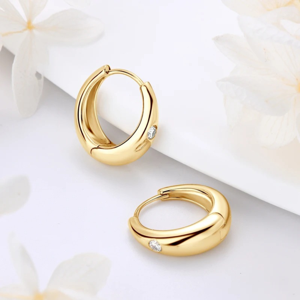 Lina Earrings - Silver