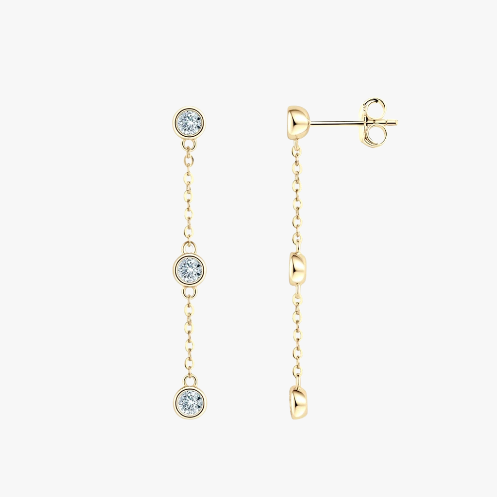 Elira Earrings – Silver