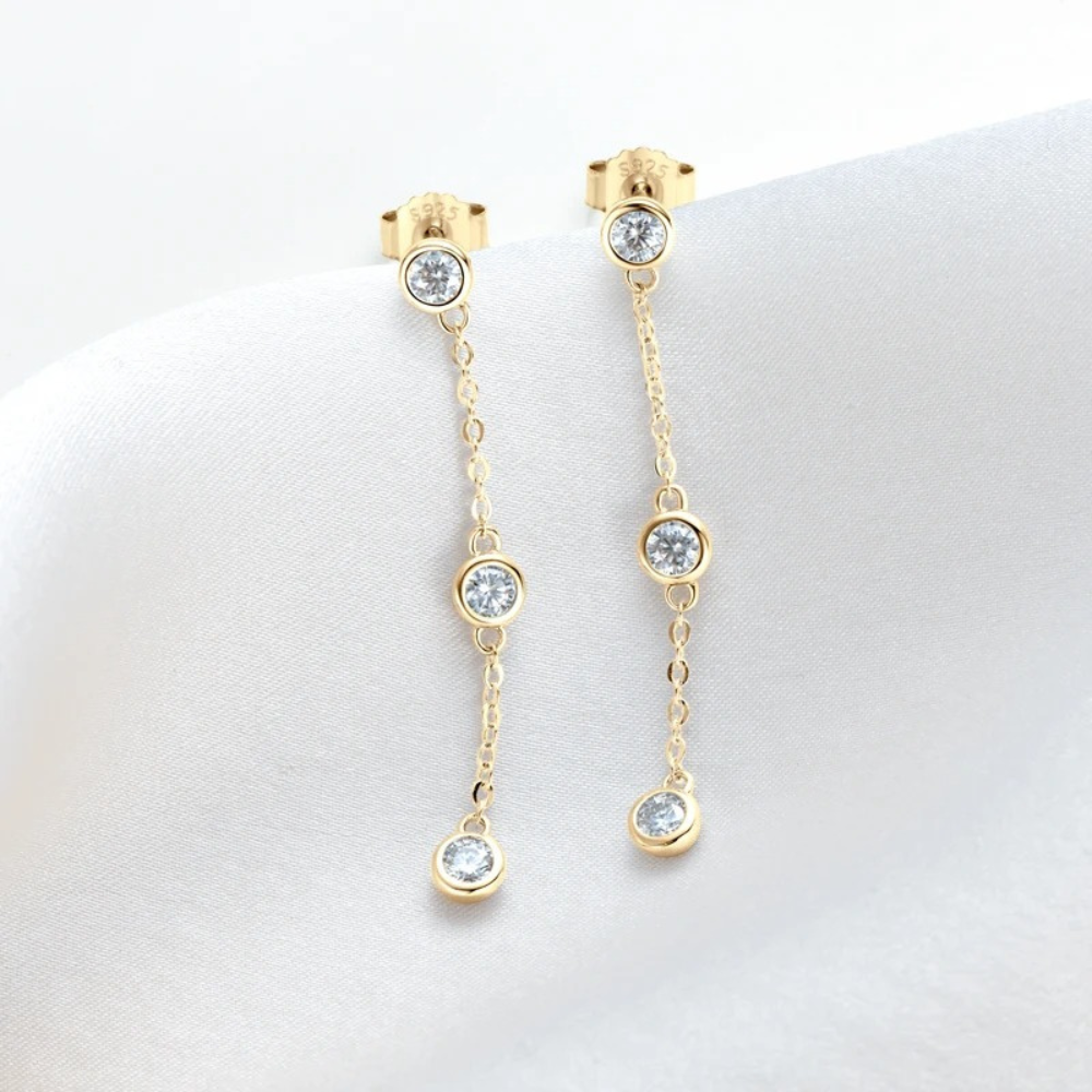 Elira Earrings – Silver