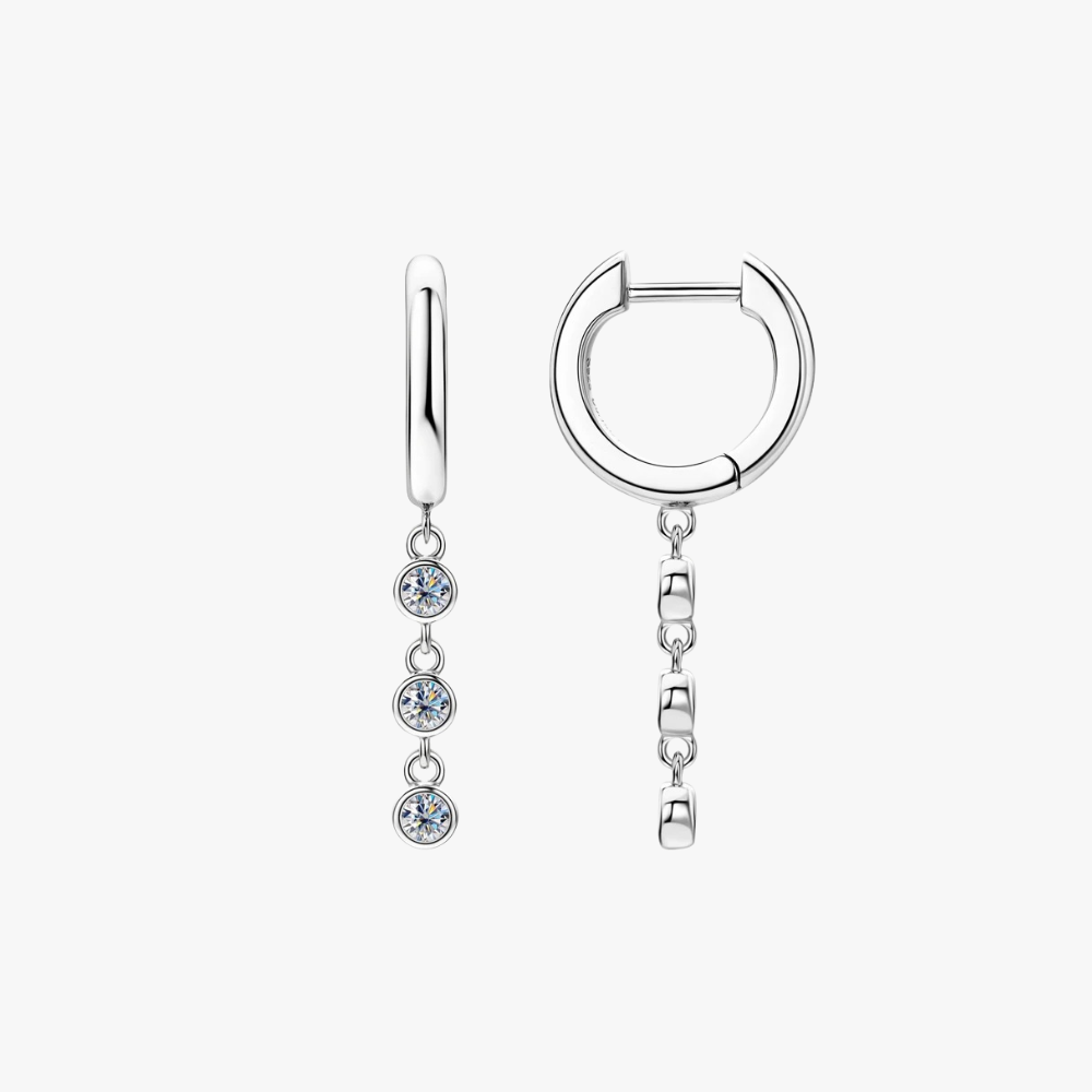 Noa Earrings – Silver