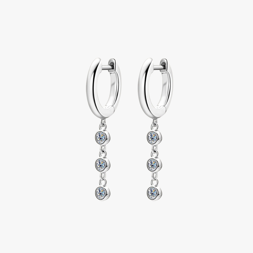 Noa Earrings – Silver