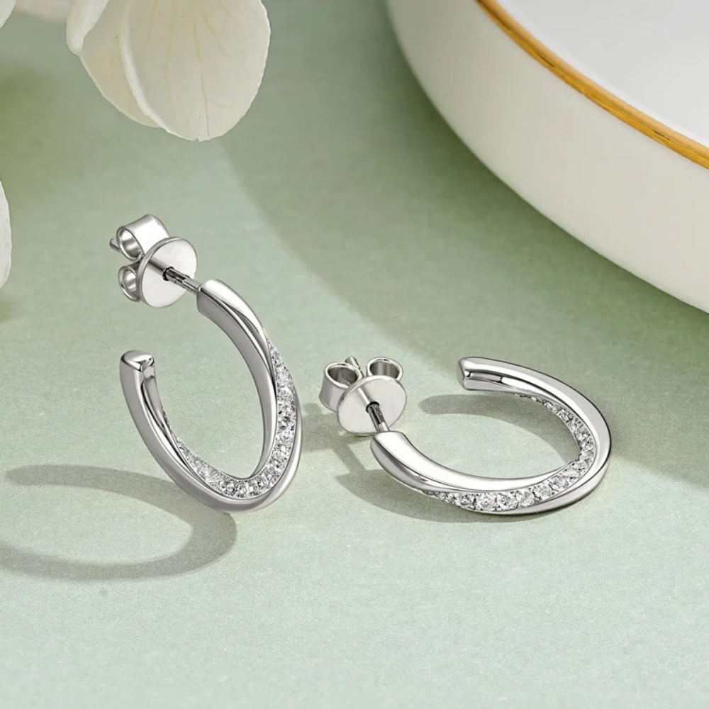 Lyra Earrings – Silver