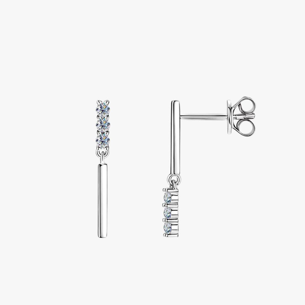 Alba Earrings – Silver