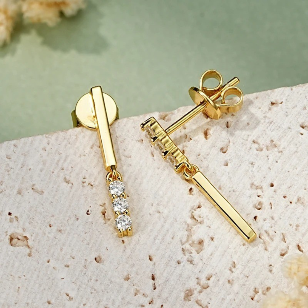 Alba Earrings – Silver