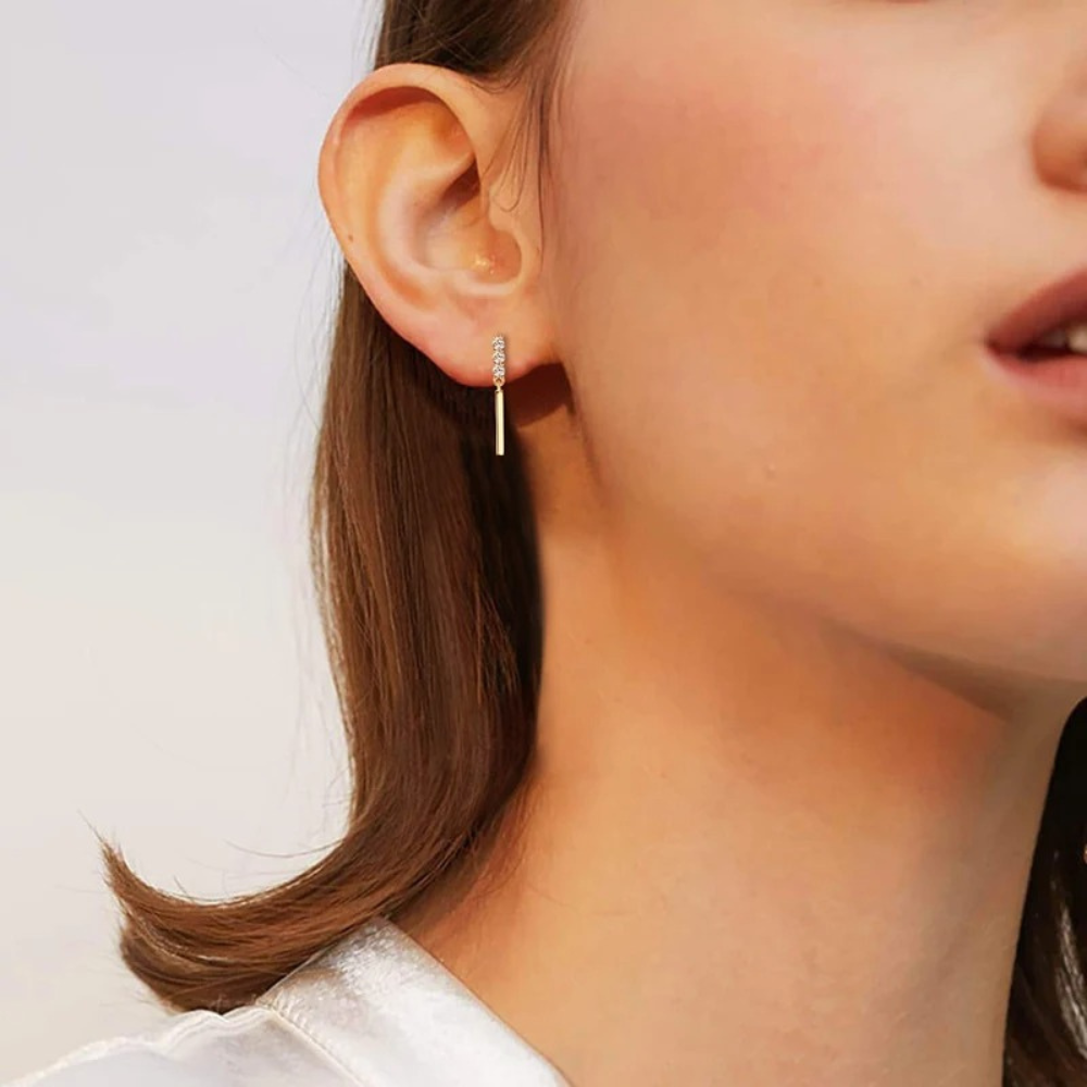 Alba Earrings – Silver