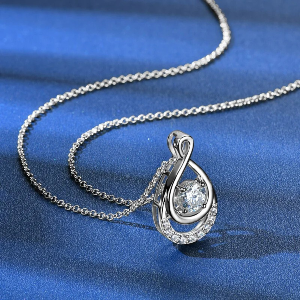 Lurela Necklace – Silver