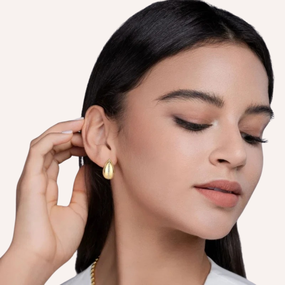 Teara Earrings – 18K Gold