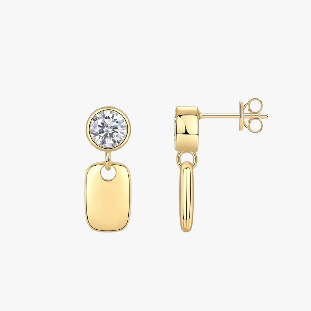 Mira Earrings – 18K Gold