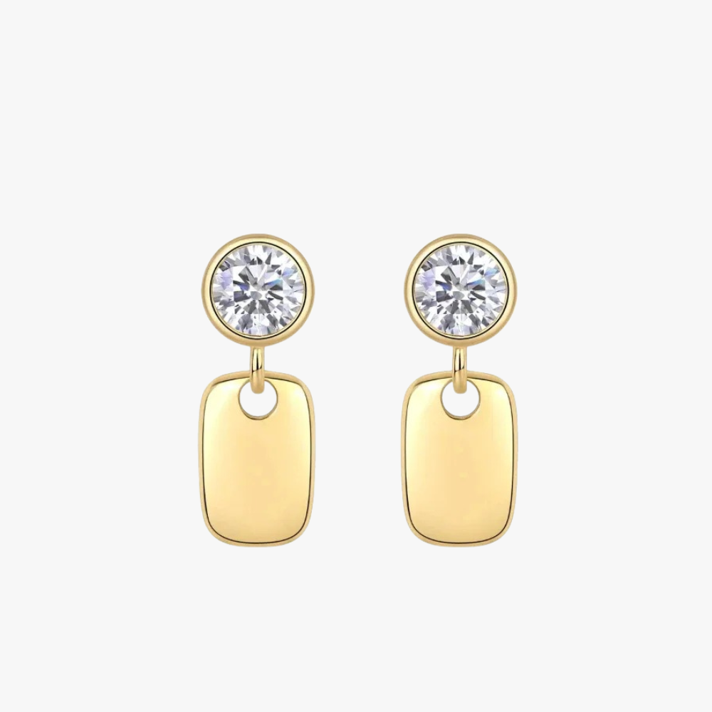 Mira Earrings – 18K Gold