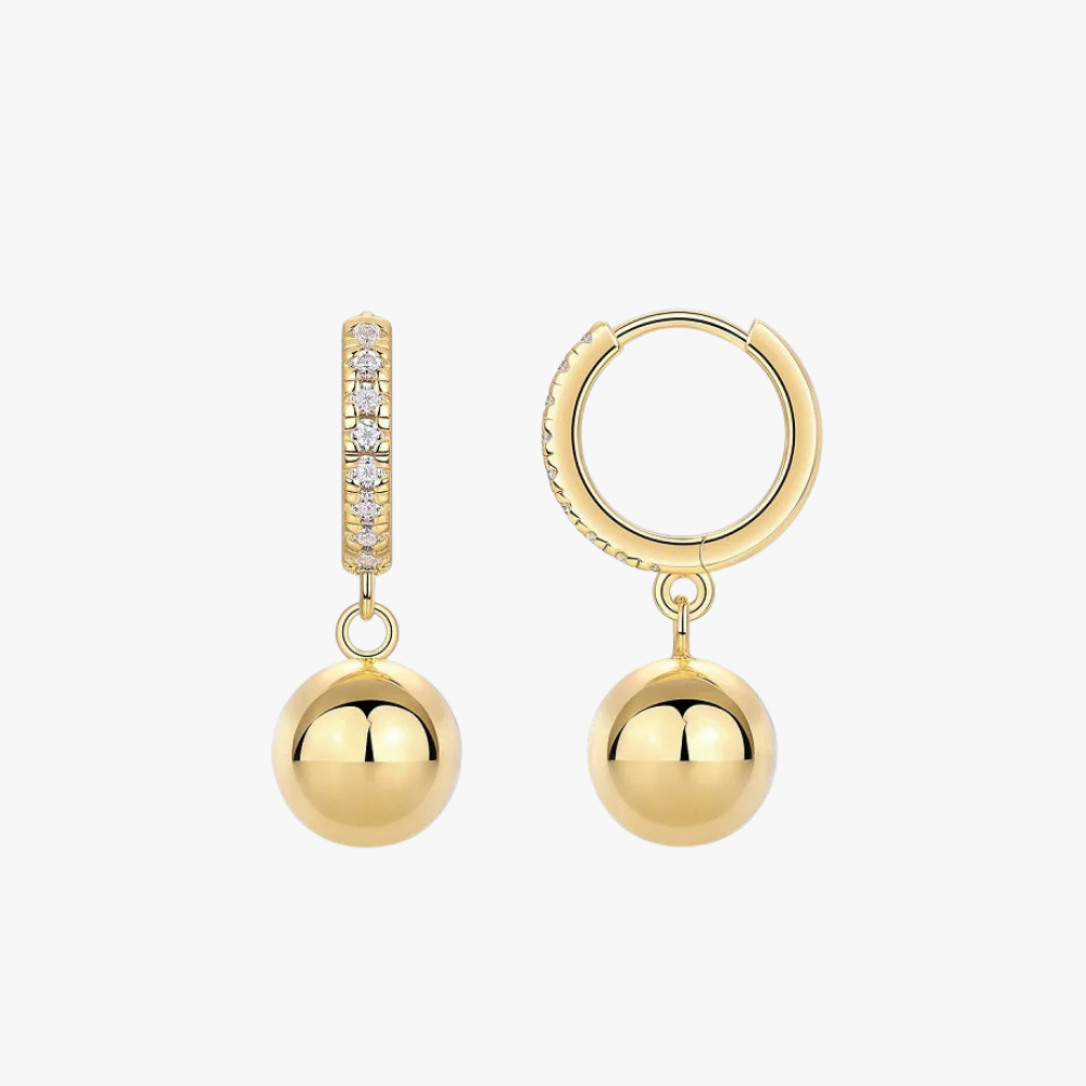 Amara Earrings - 18K Gold