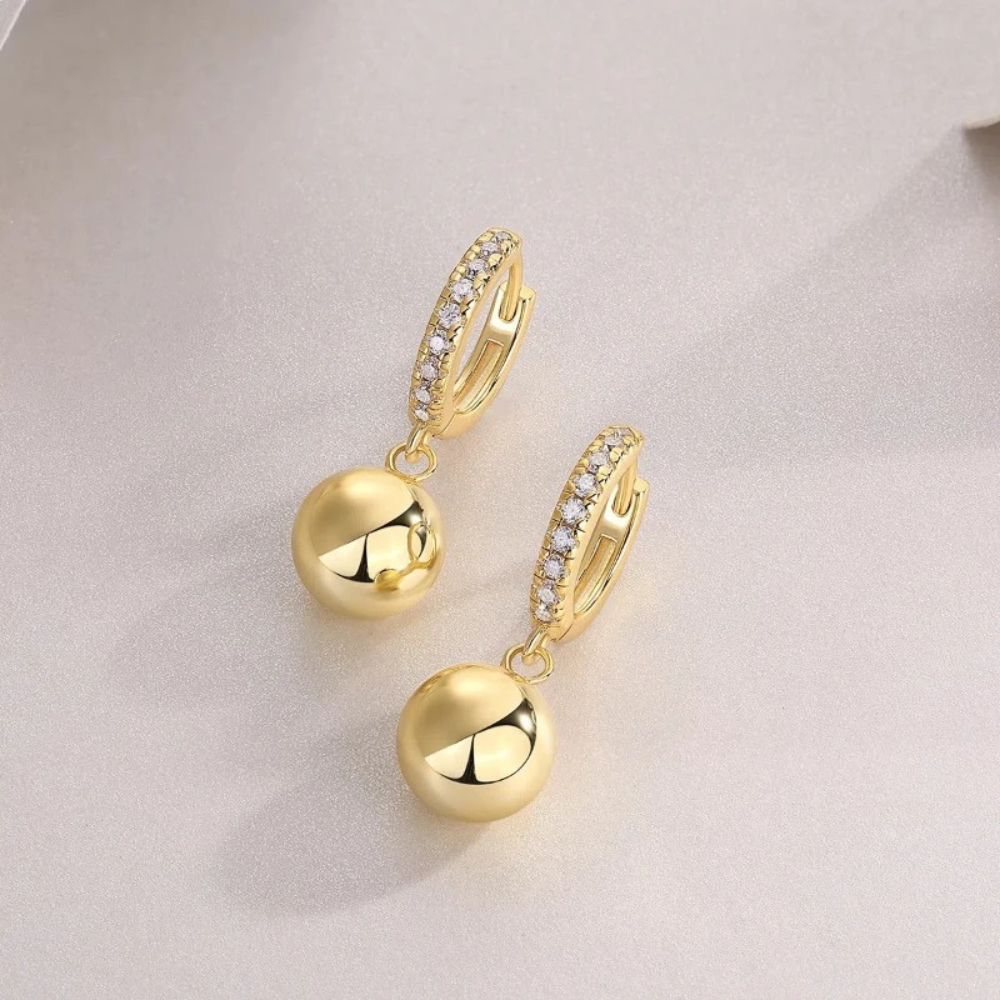 Amara Earrings - 18K Gold