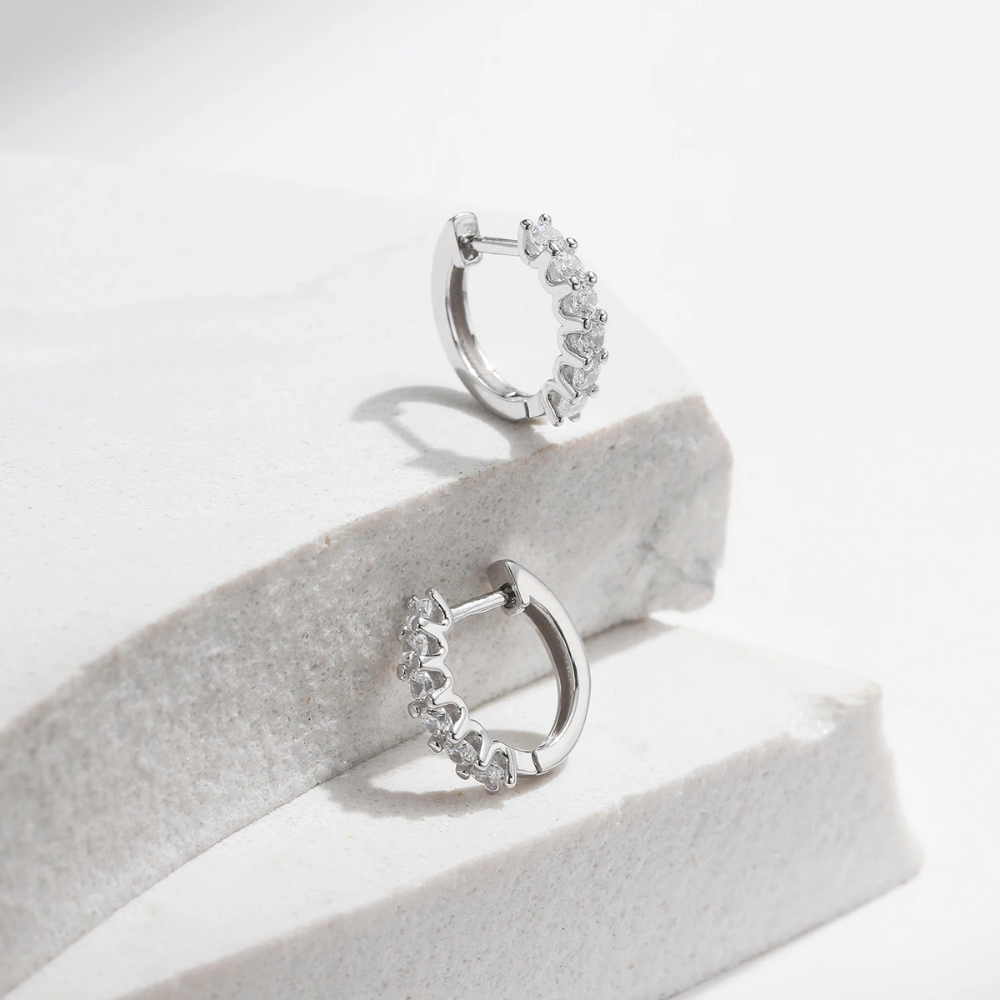Clara Earrings - Silver