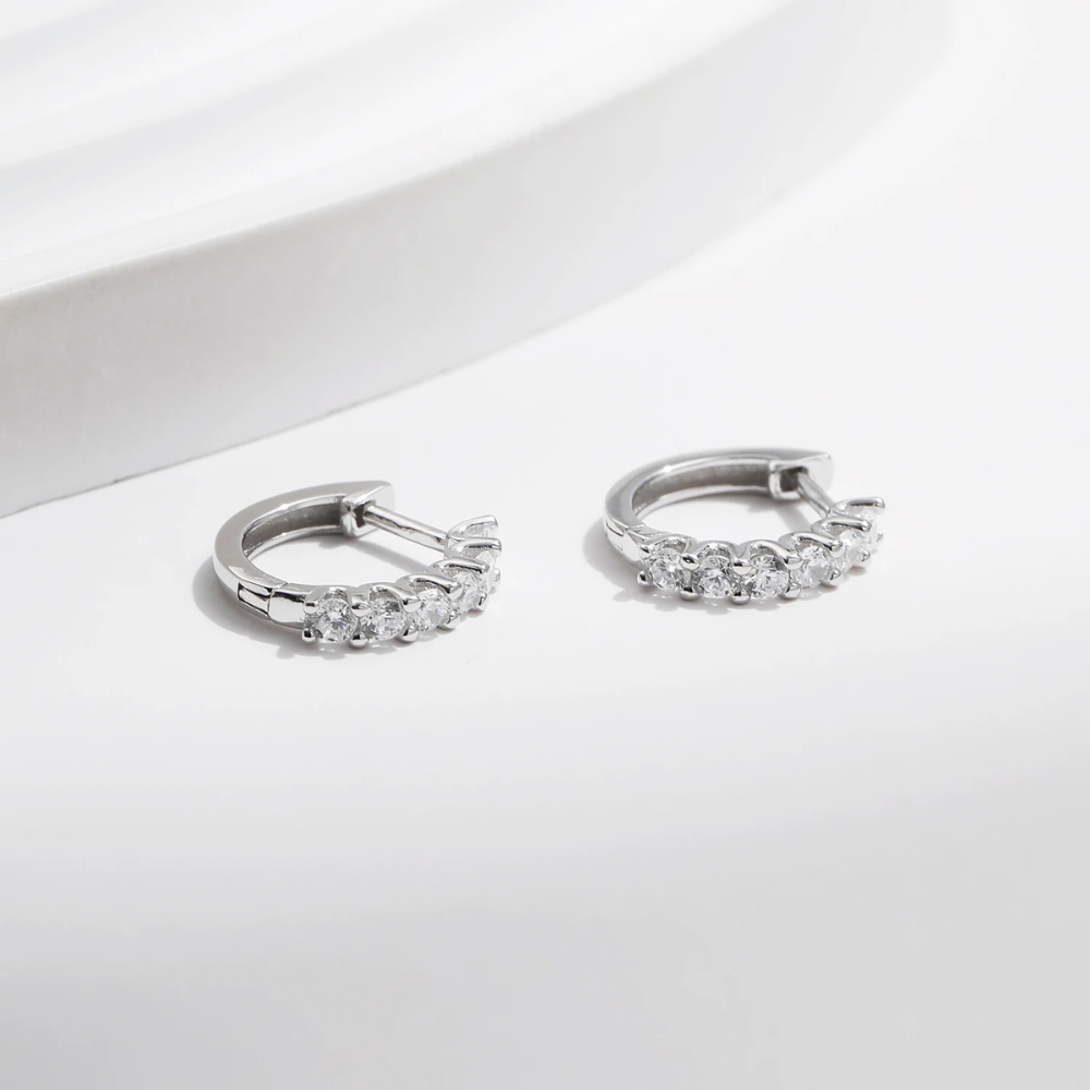 Clara Earrings - Silver