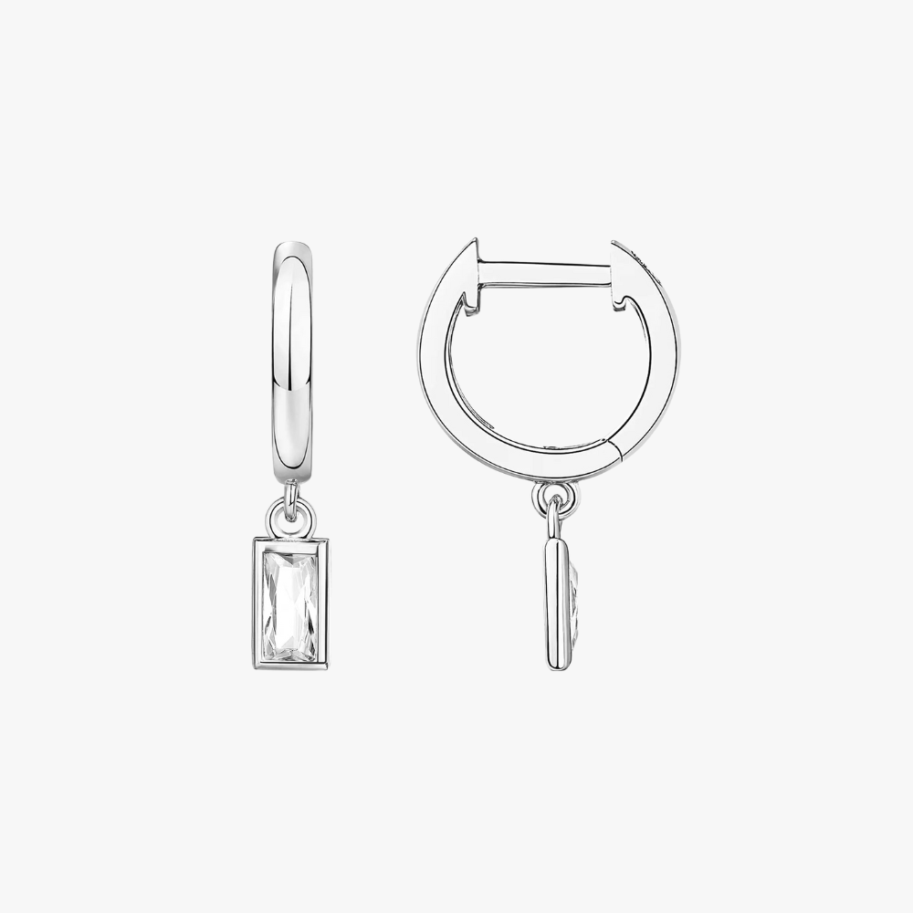 Neya Earrings – Silver