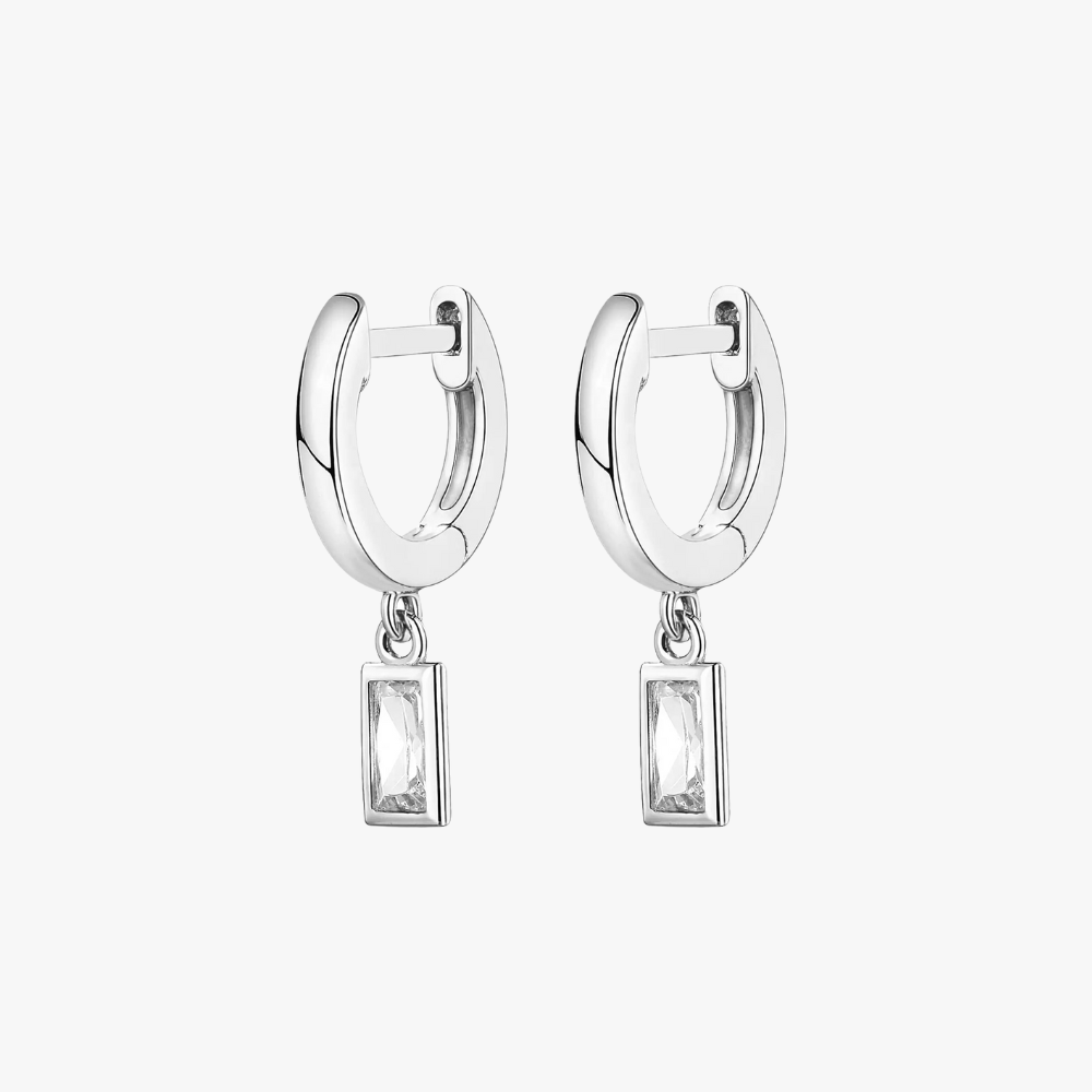 Neya Earrings – Silver