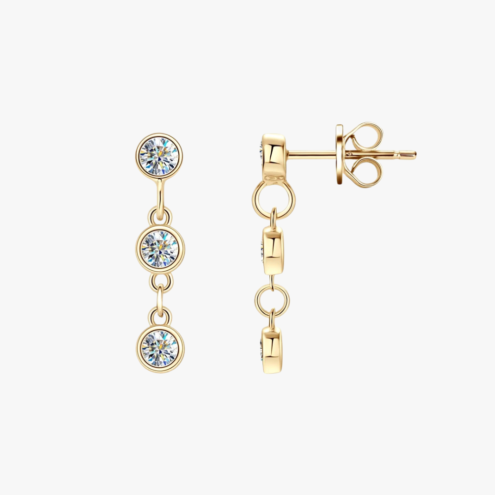 Mira Earrings – Silver