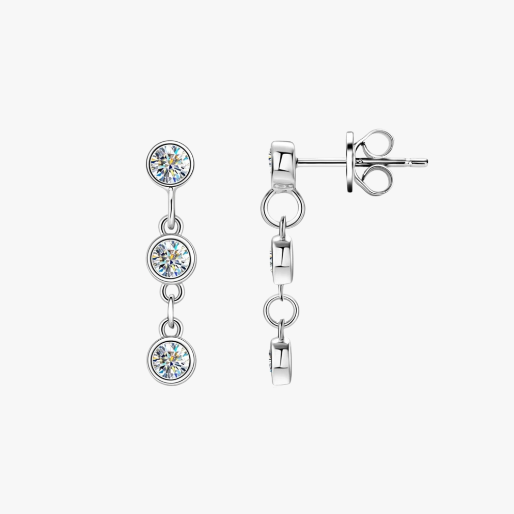 Mira Earrings – Silver