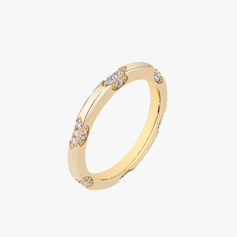 Dahlia Ring – Silver
