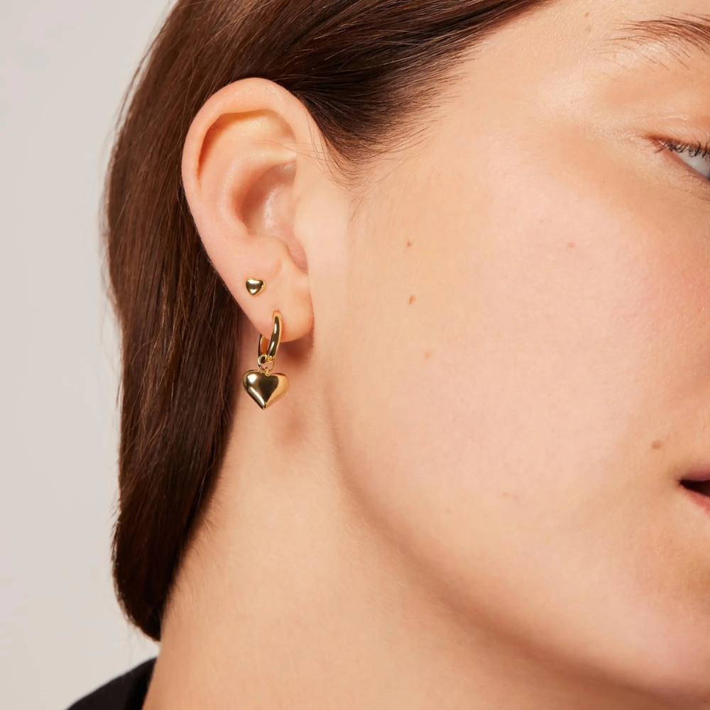Luva Earrings - 18K Gold