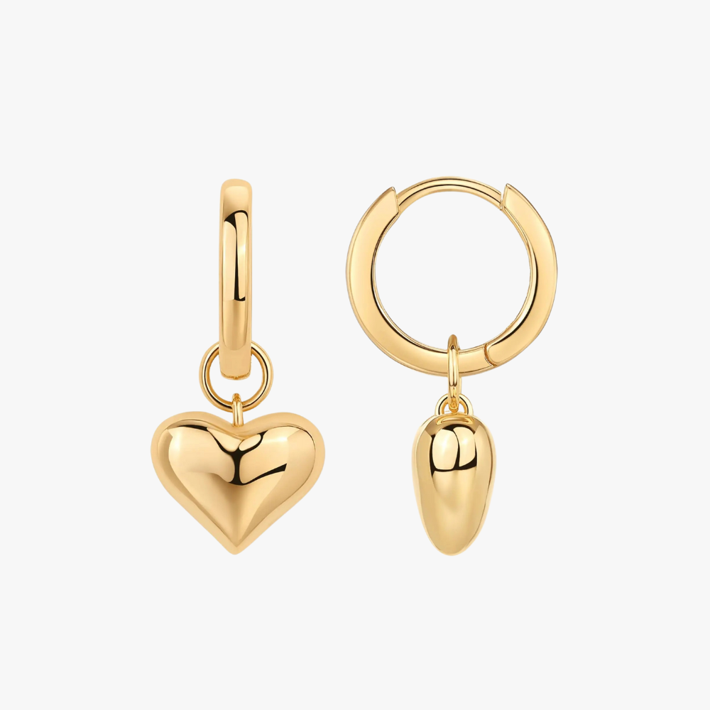 Luva Earrings - Silver