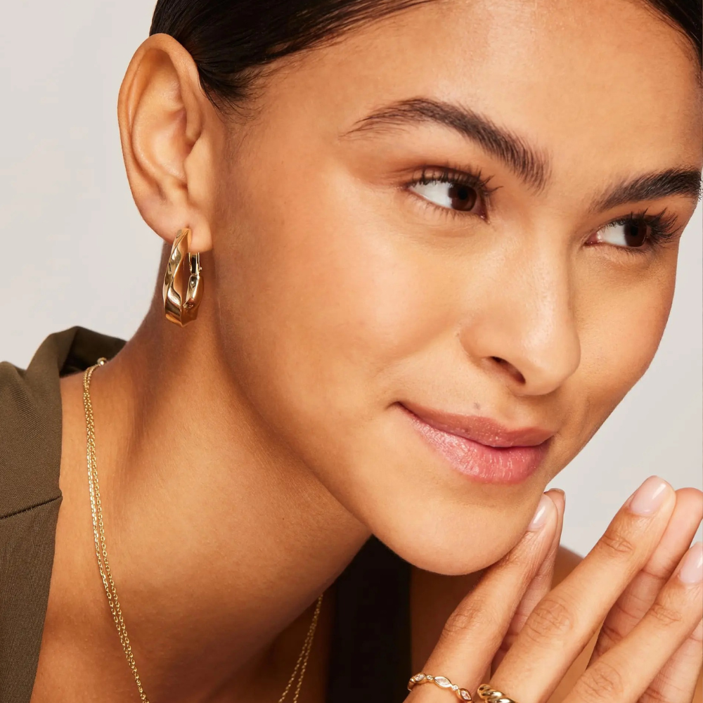 Alira Earrings - 18K Gold