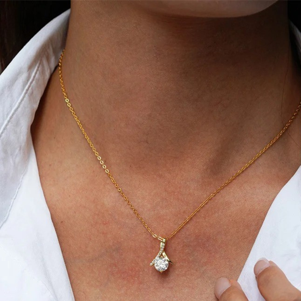 Alora Necklace - 18K Gold