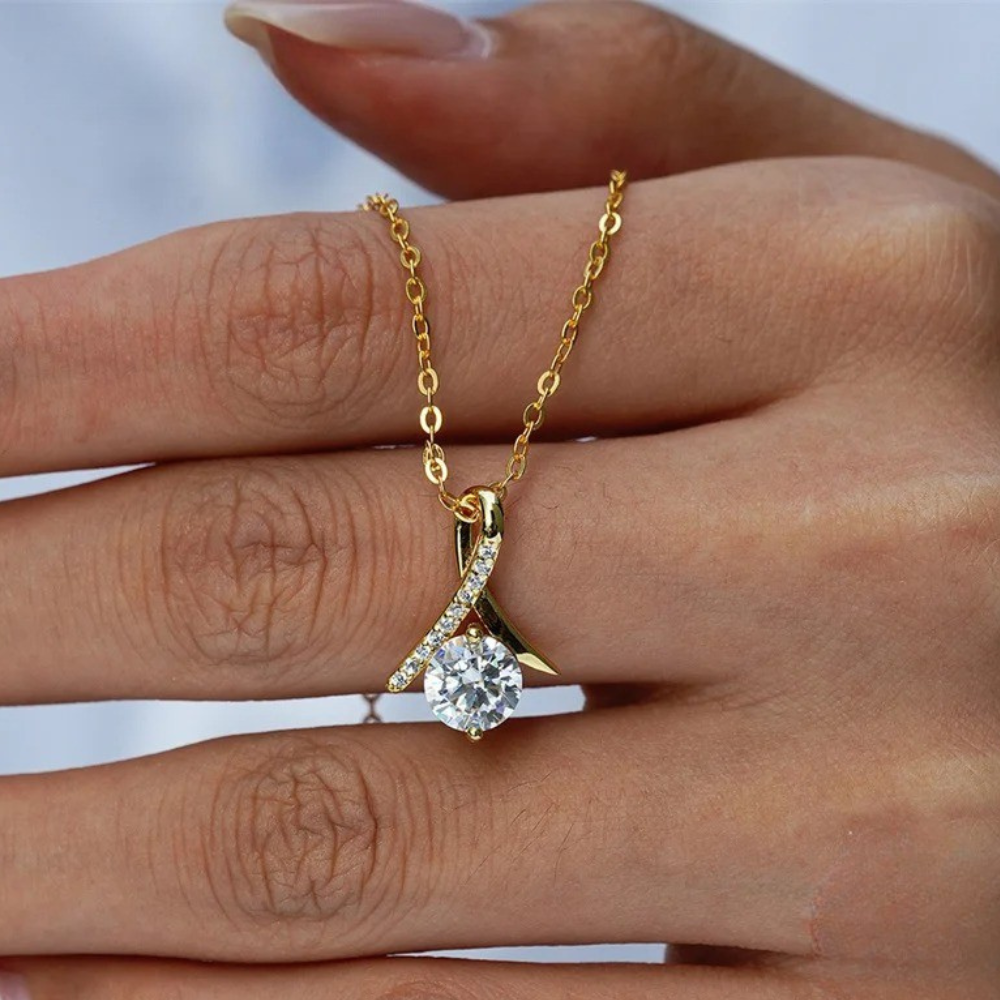 Alora Necklace - 18K Gold