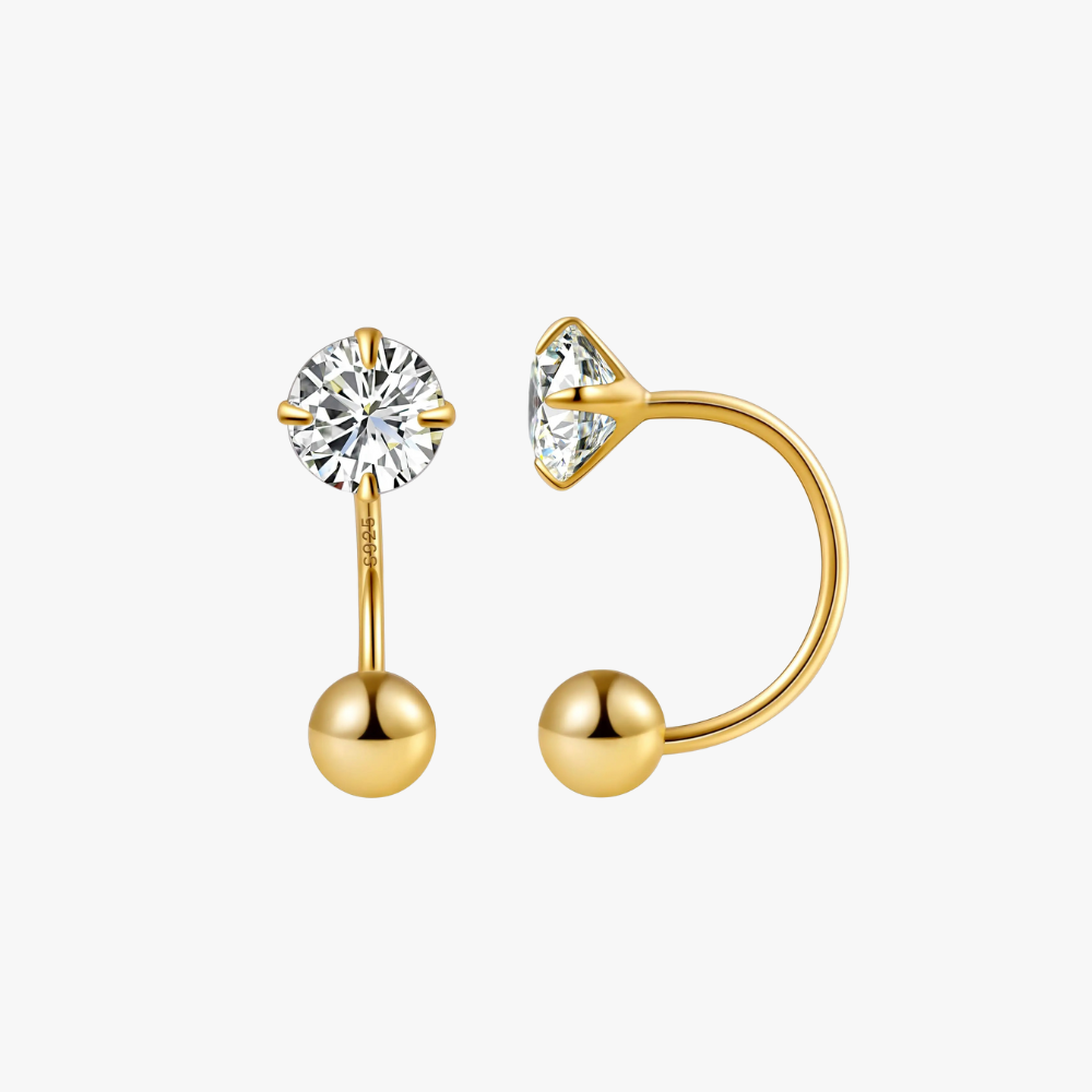 Lina Earrings - Silver