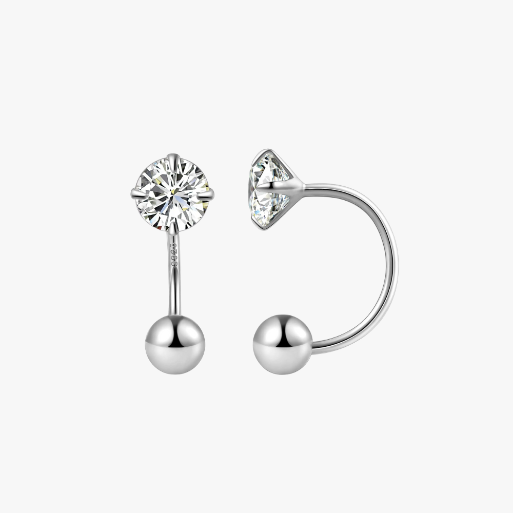 Lina Earrings - Silver